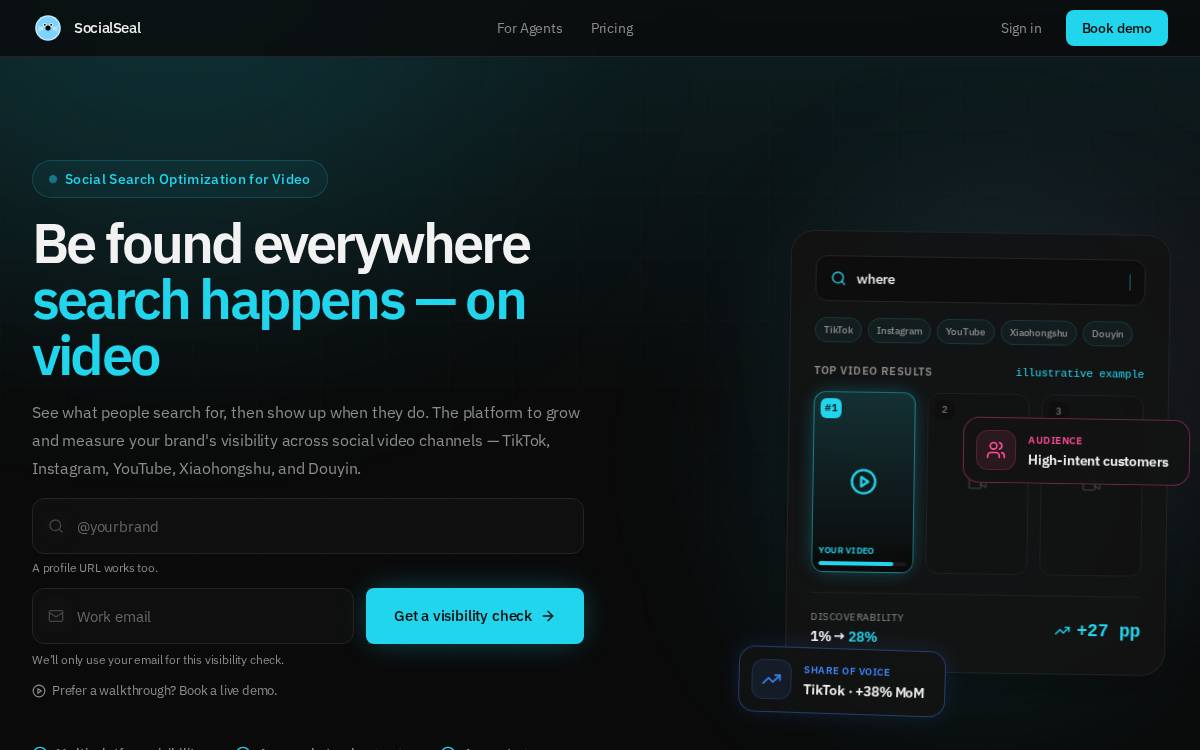 OpenSeal website preview