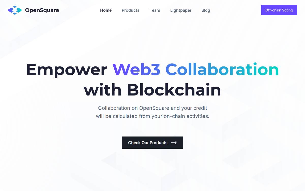 opensquare website preview