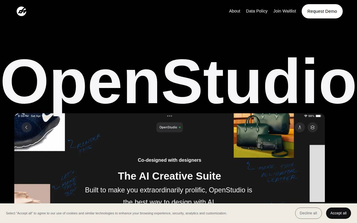 Openstudio website preview