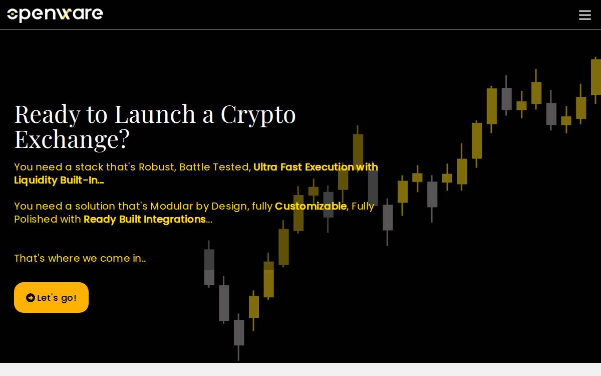 Openware website preview