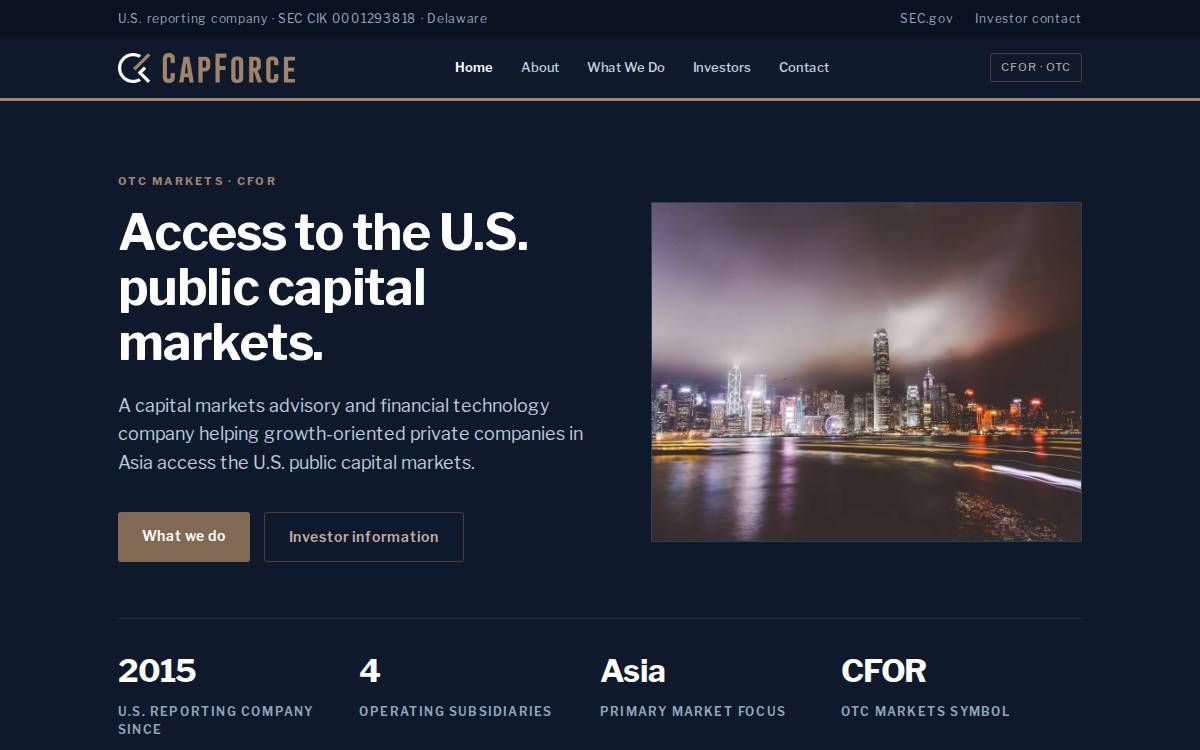 OpGen website preview