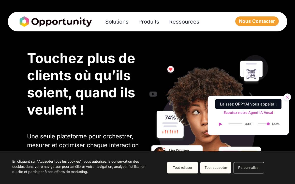 Opportunity website preview