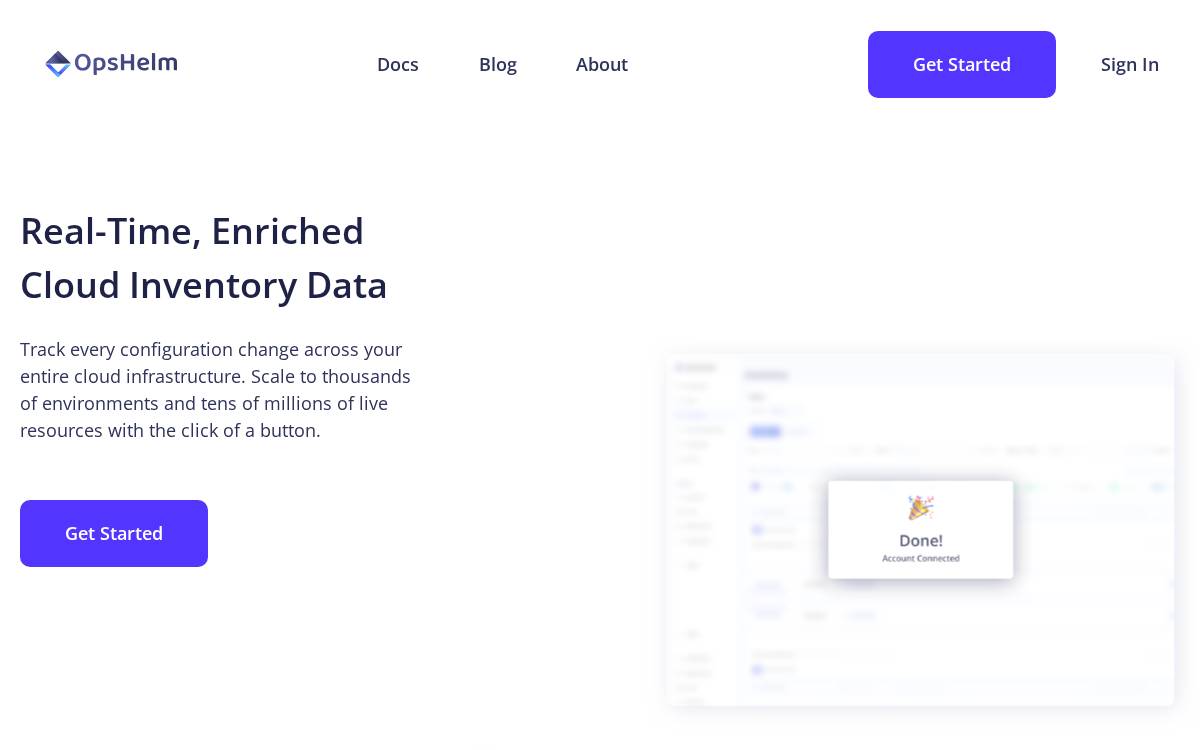 Opshelm website preview