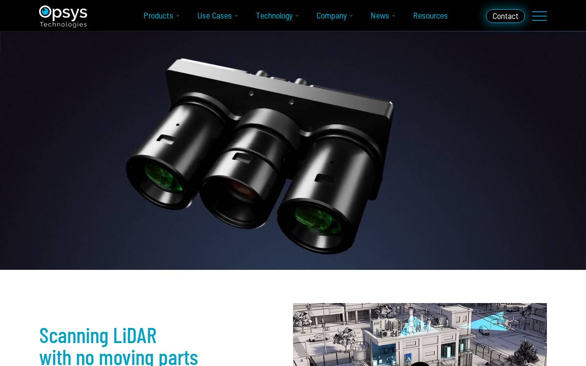 Opsys website preview