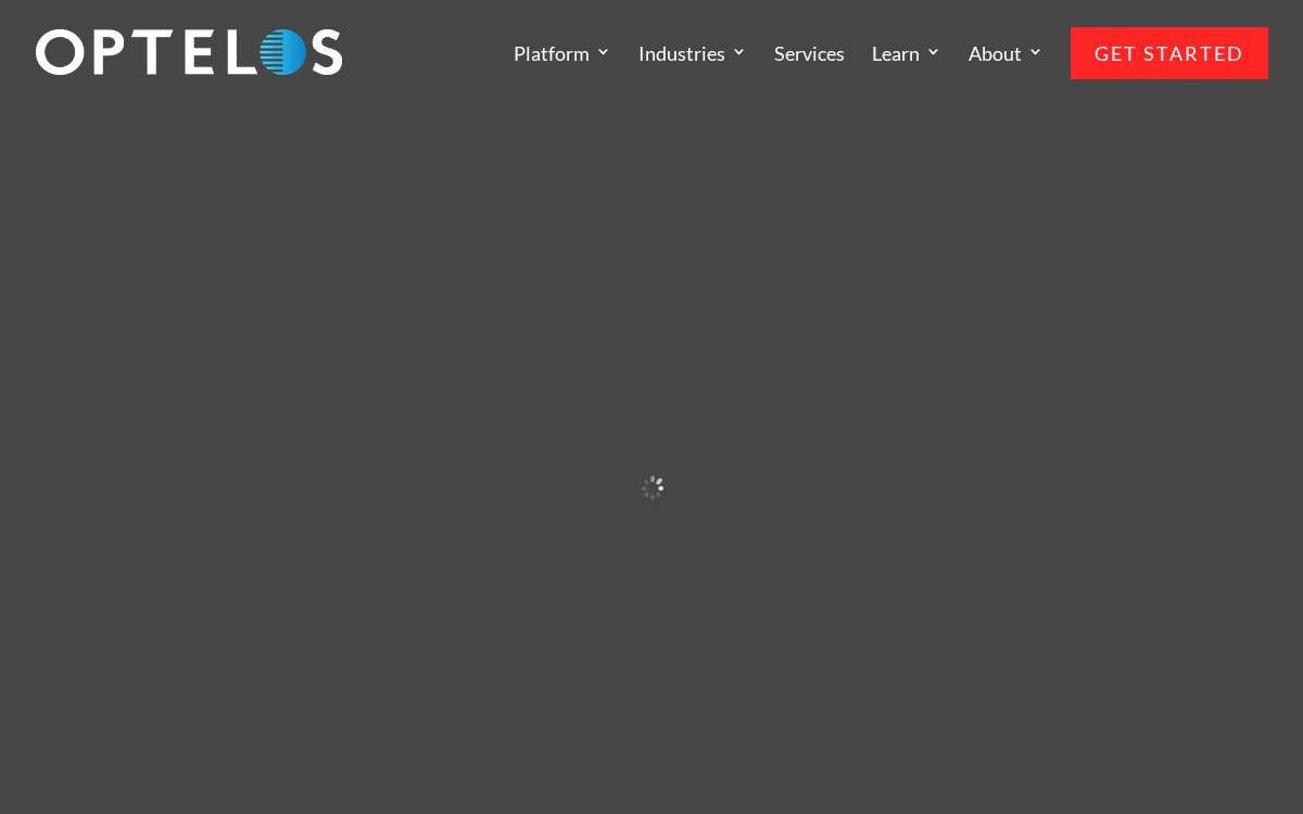 Optelos website preview