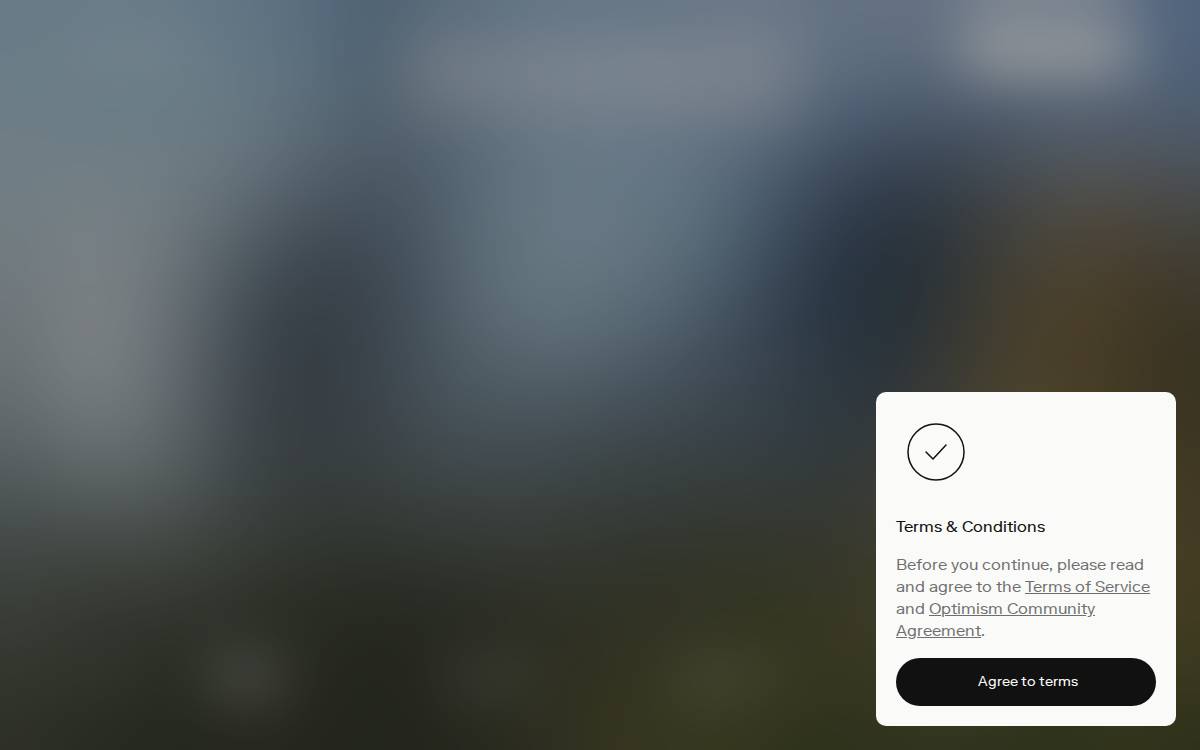 Optimism website preview