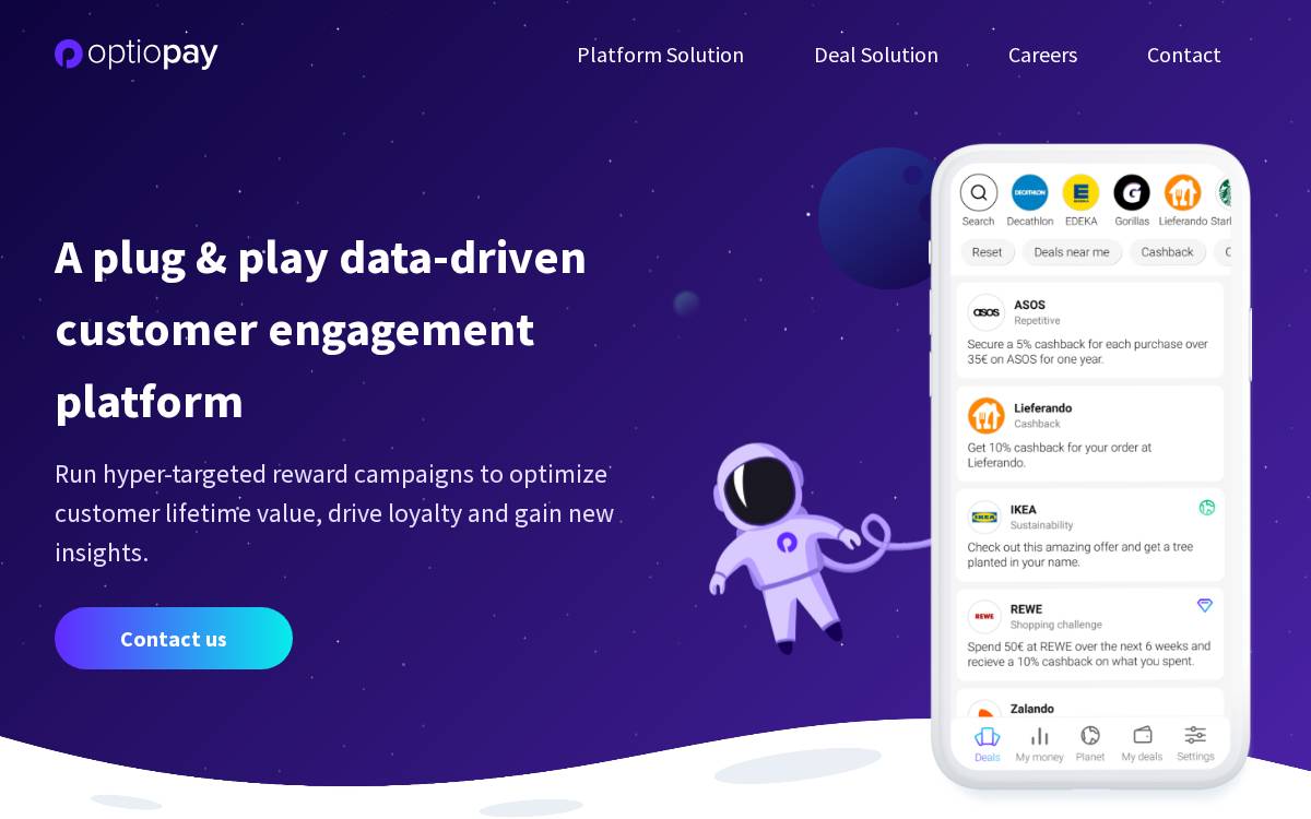 Optiopay website preview