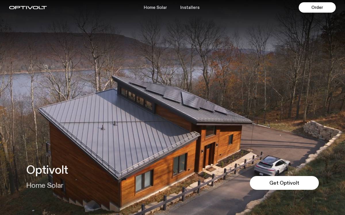 Optivolt Labs website preview