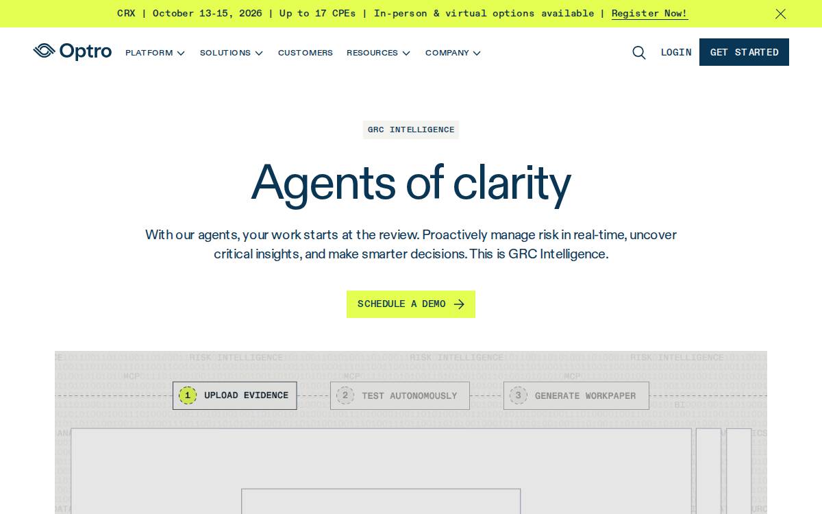 Optro website preview