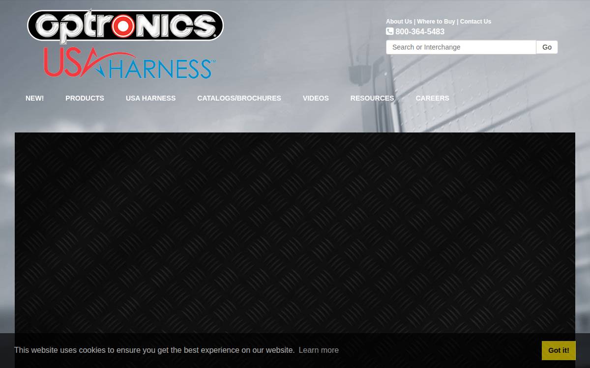 OptronicsInc.com website preview