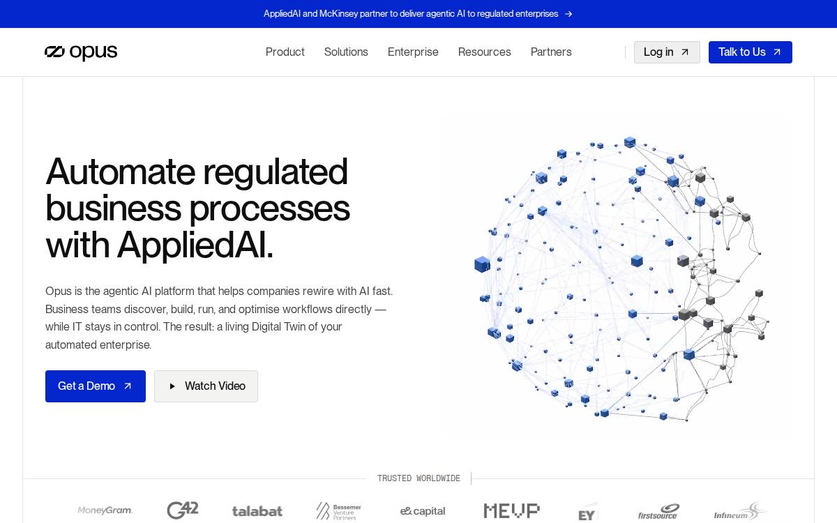 Opus.com website preview