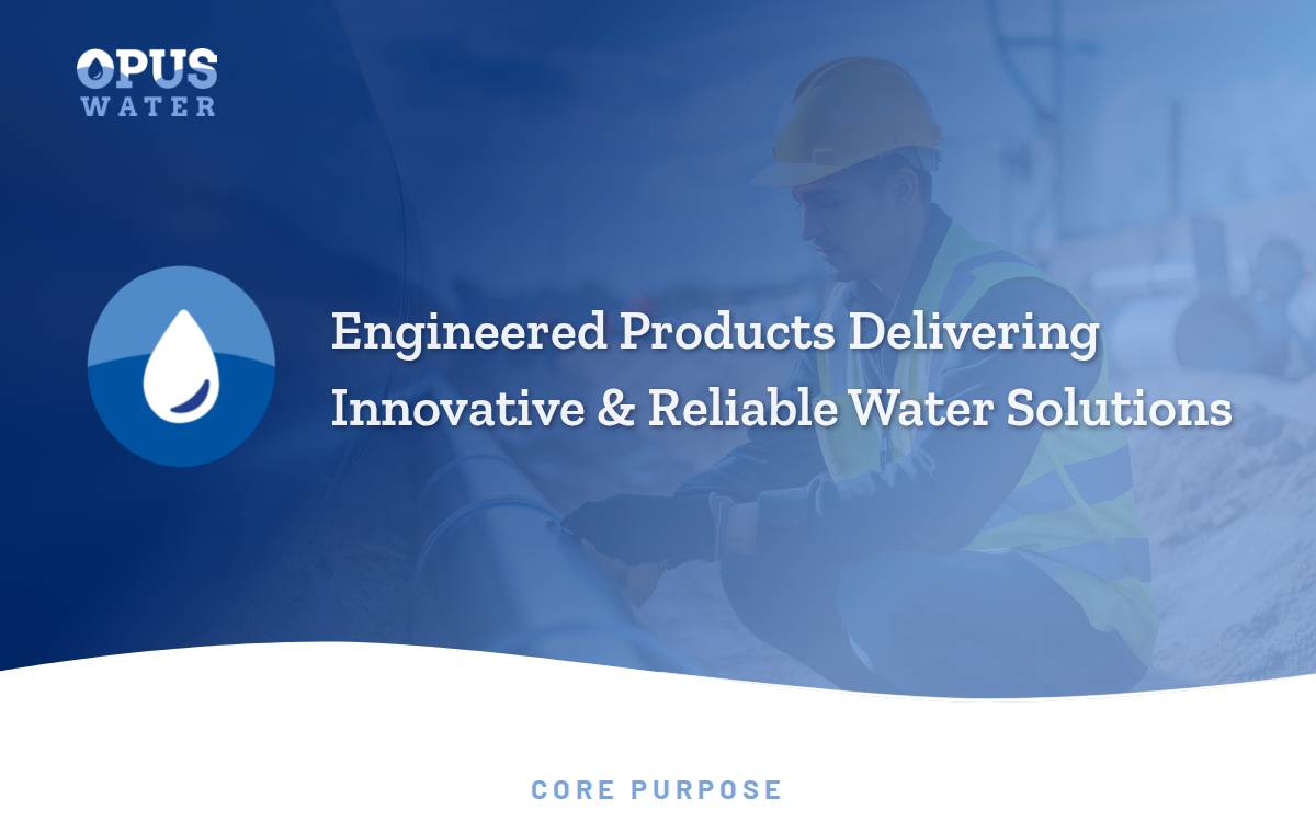 Opus Water website preview