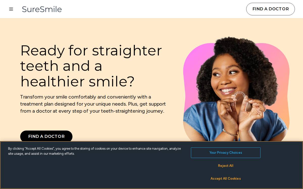 Orametrix website preview