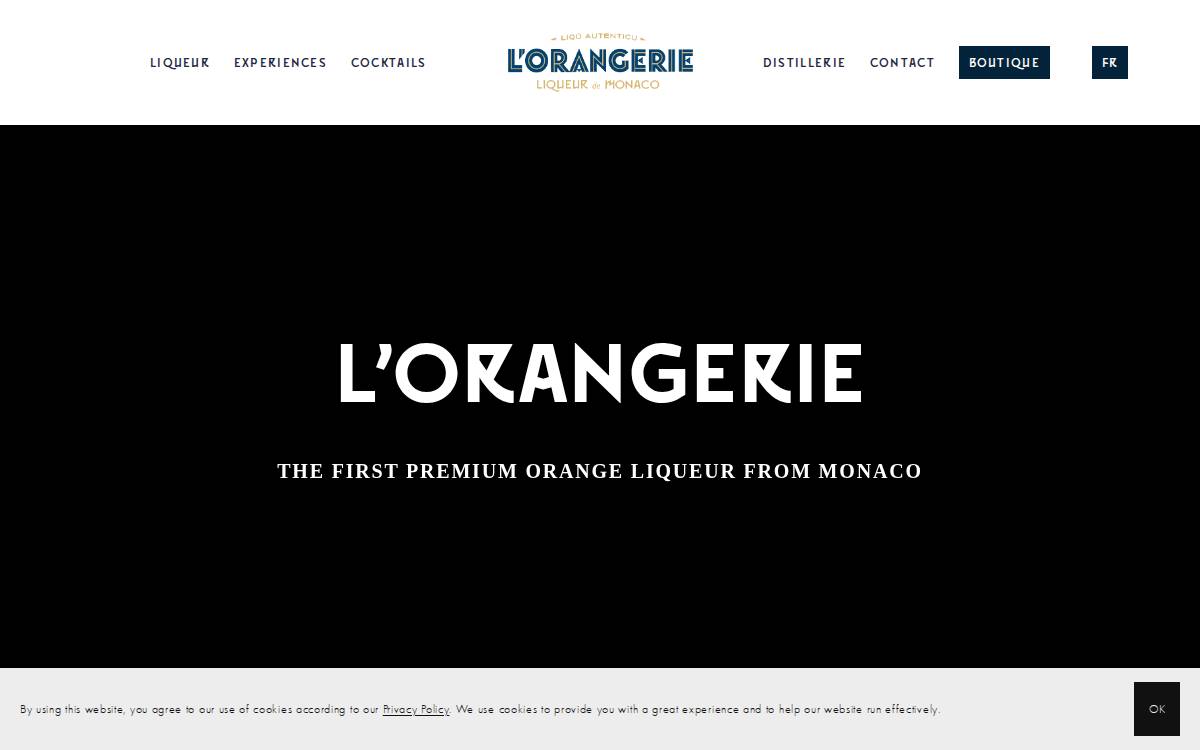 Orangerie website preview