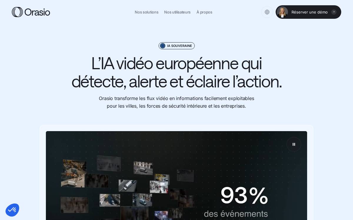Orasio Acquired website preview