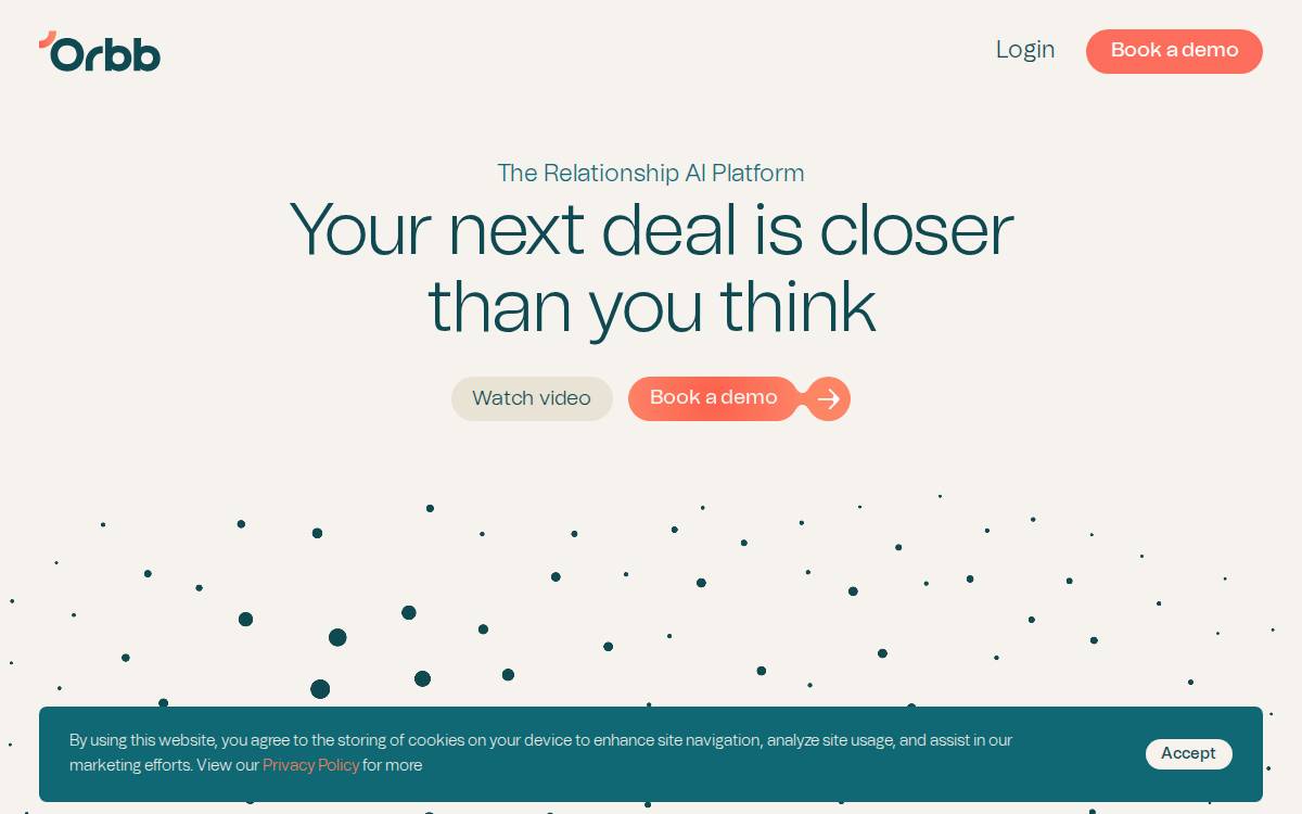 Orbb website preview