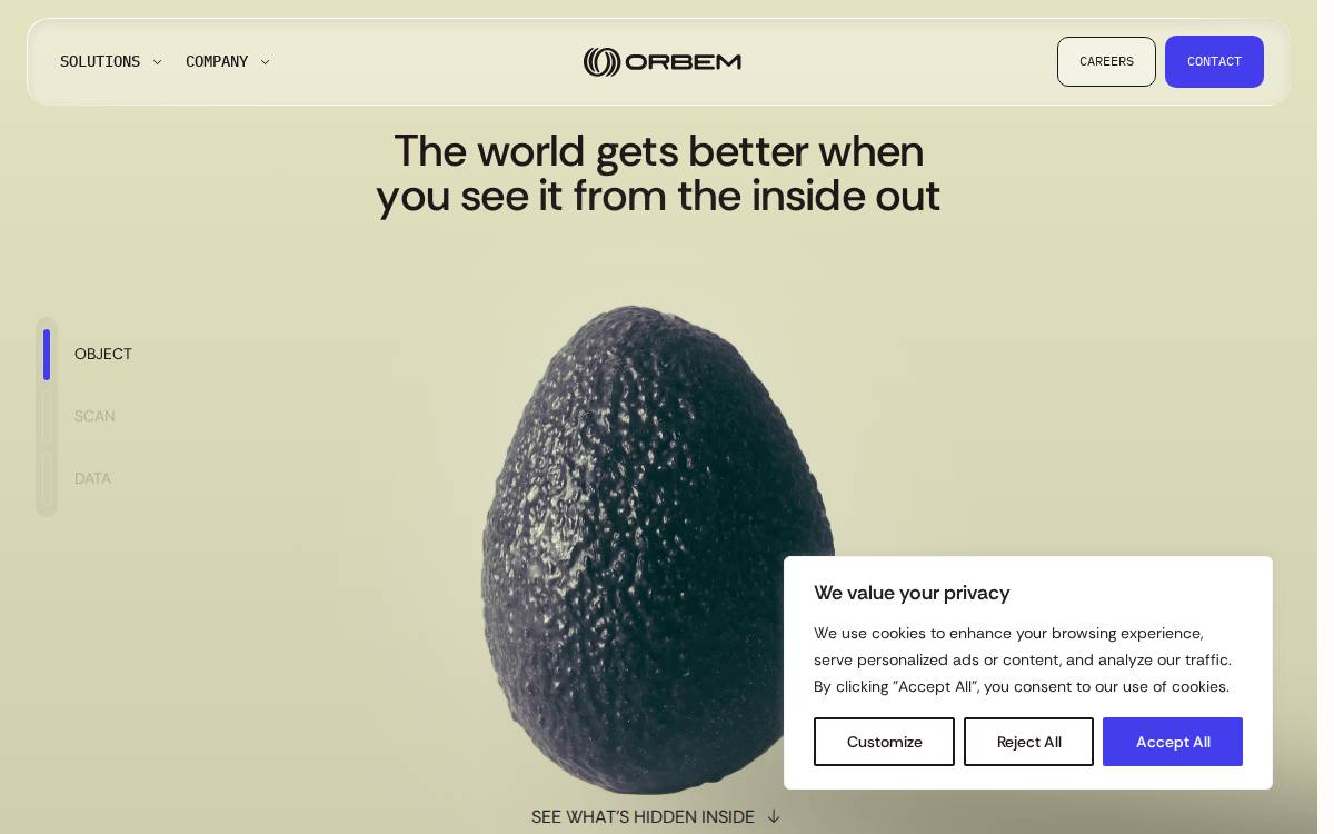 Orbem Website website preview