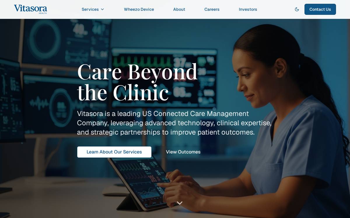 Orb Health website preview