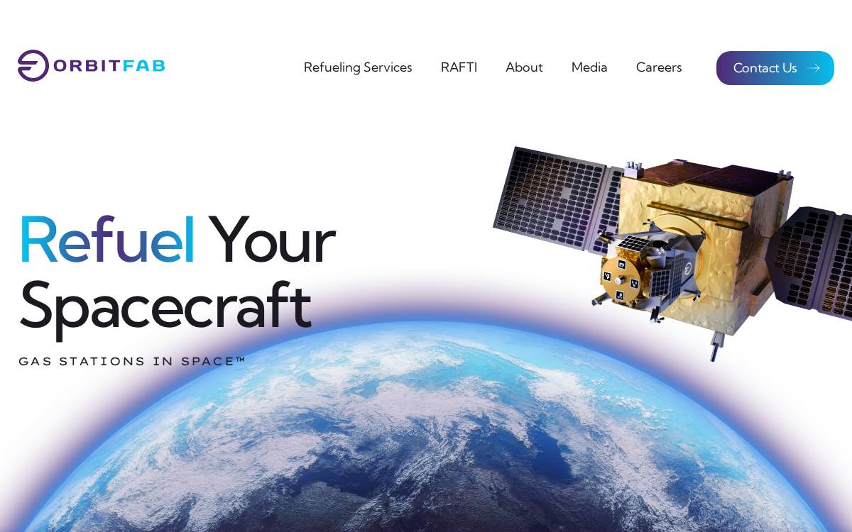Orbit Fab website preview
