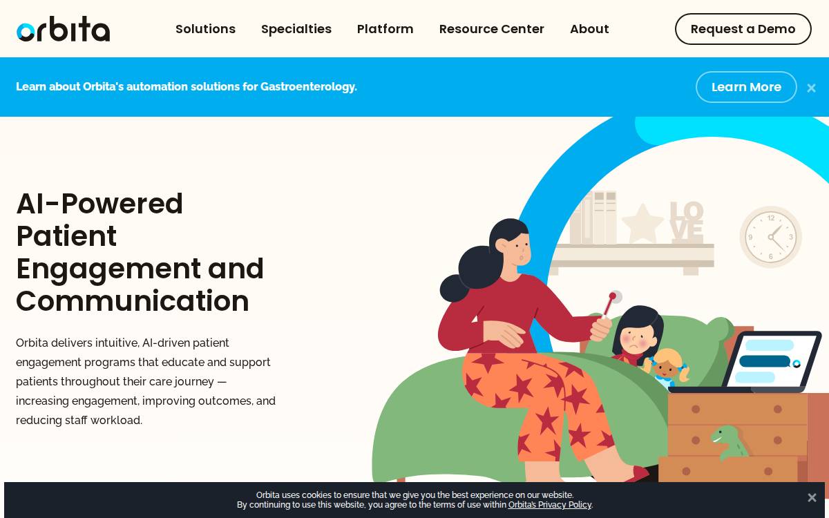 Orbita website preview
