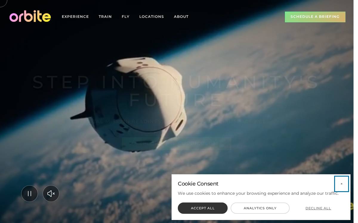 Orbite website preview