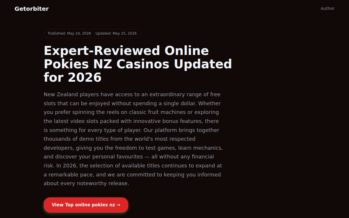 Orbiter website preview
