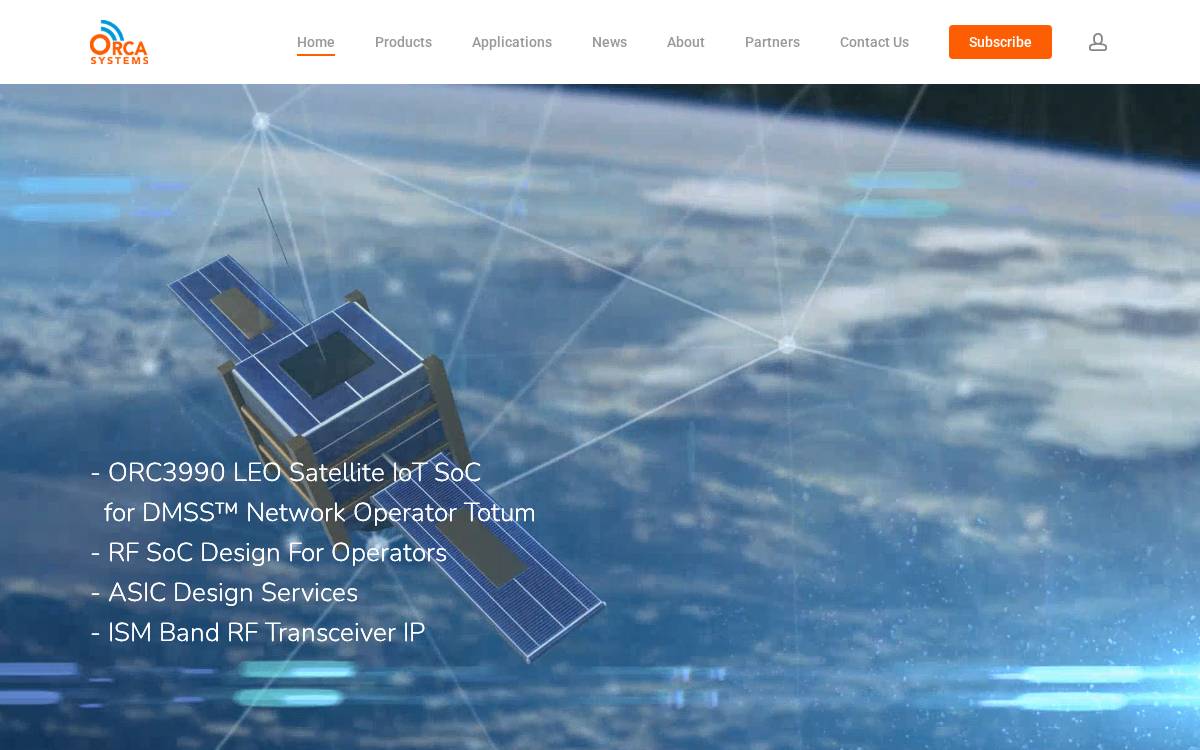 Orcasystems website preview