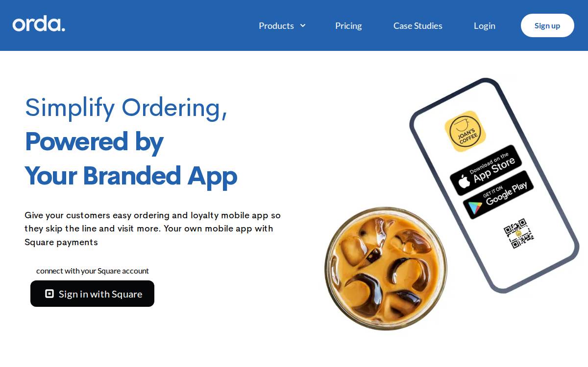 Orda website preview