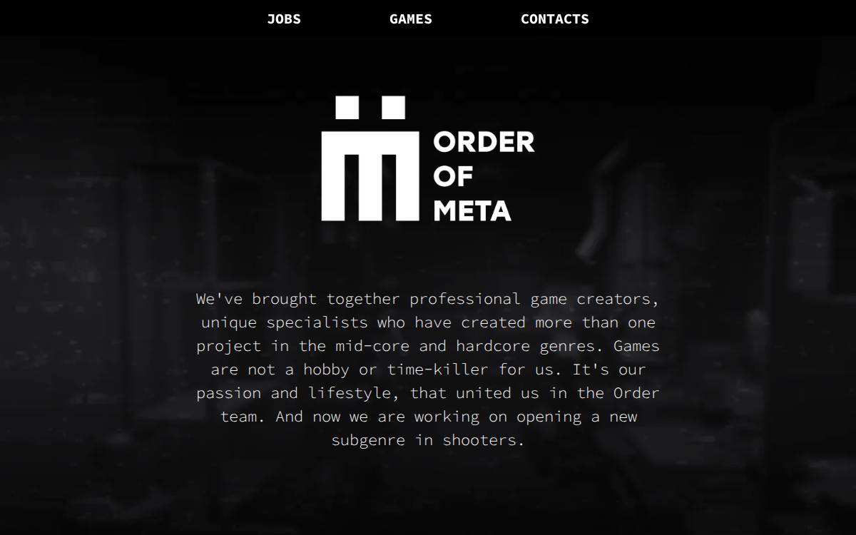 Order Of Meta website preview
