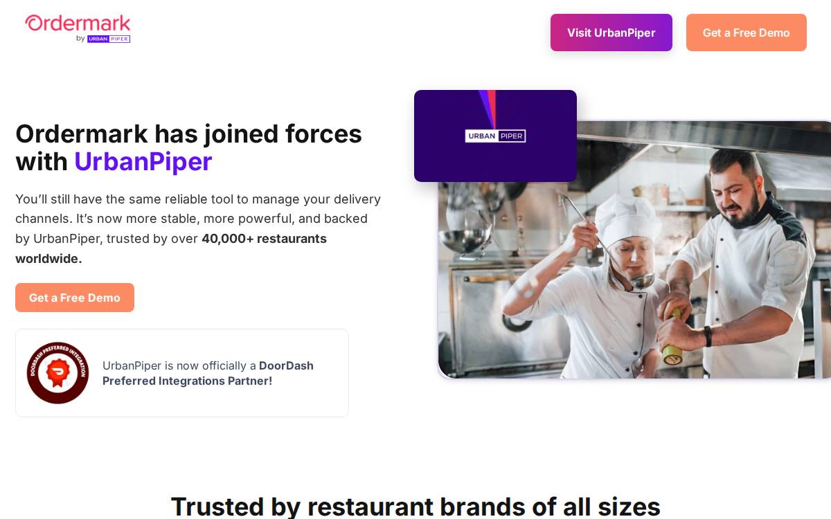 Ordermark website preview