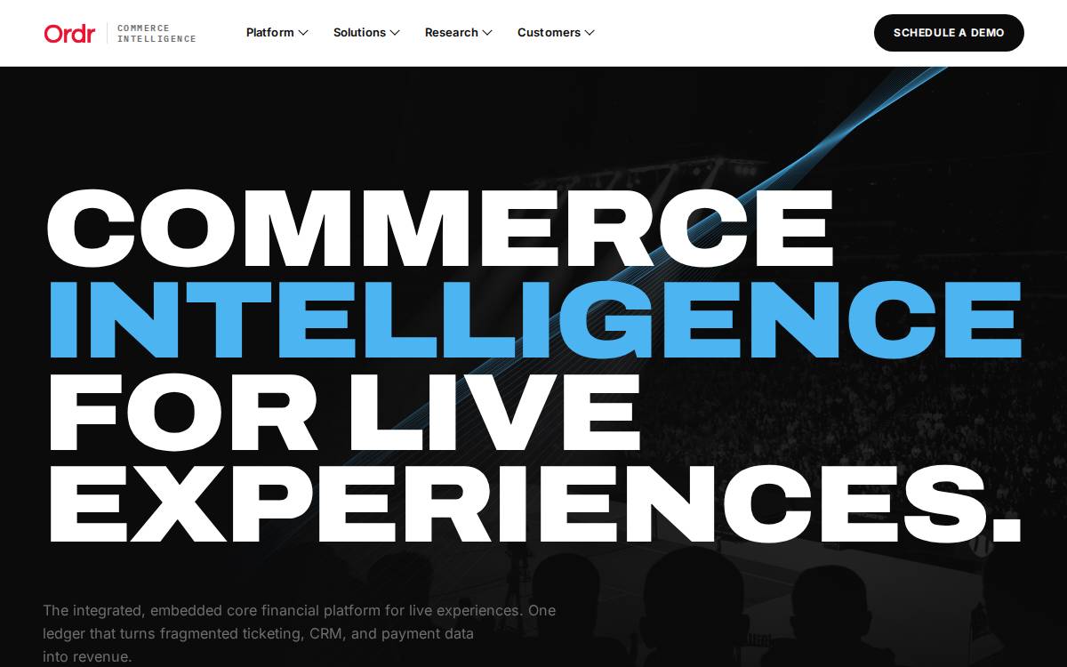 Ordr website preview
