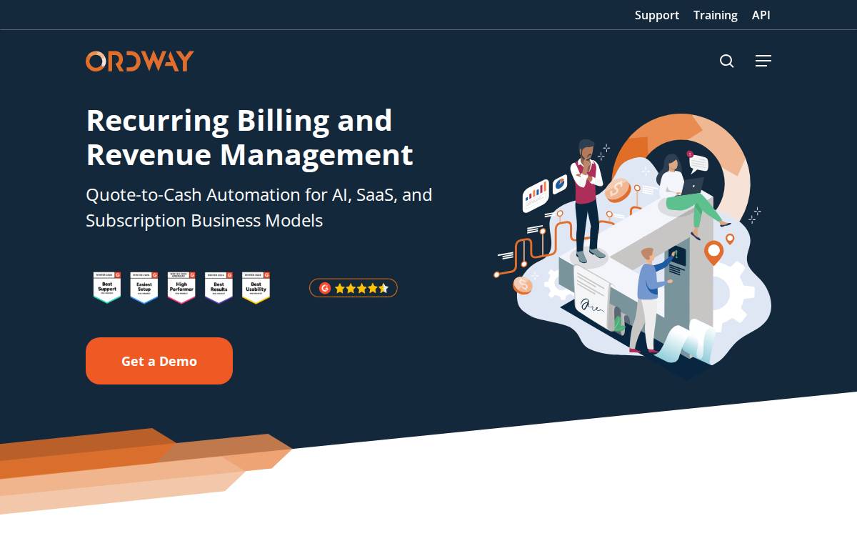 Ordway website preview