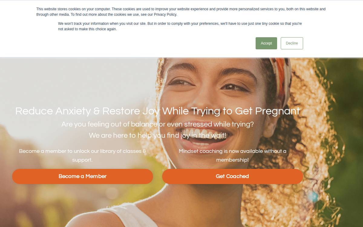 Organic Conceptions website preview