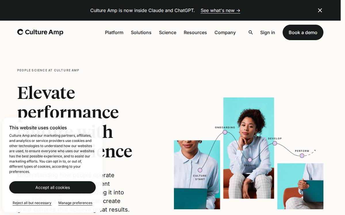 Orgnostic website preview