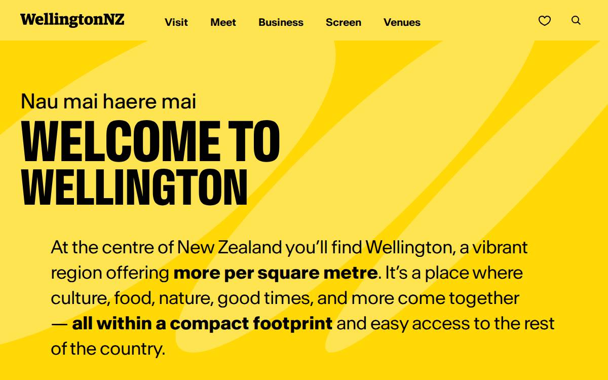 Oriental Bay website preview