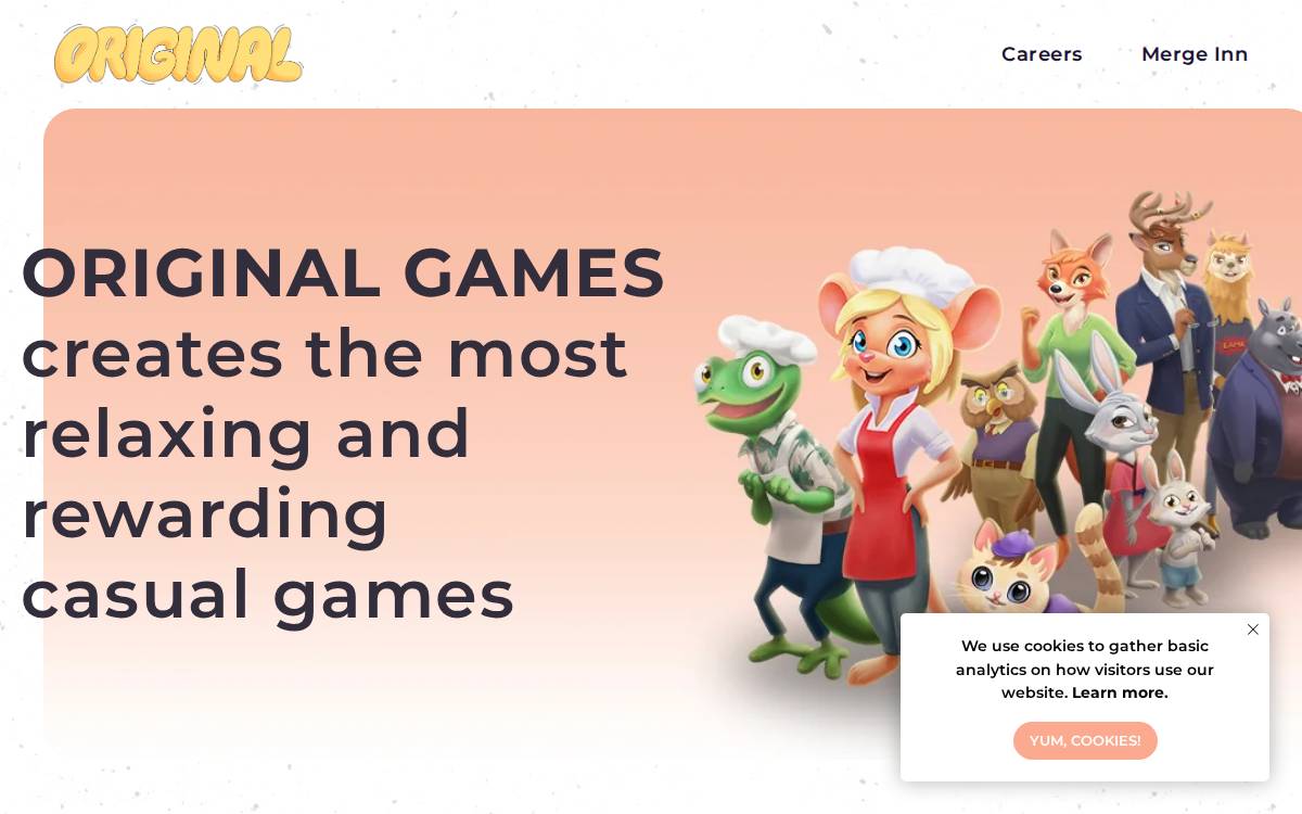 Original Games website preview