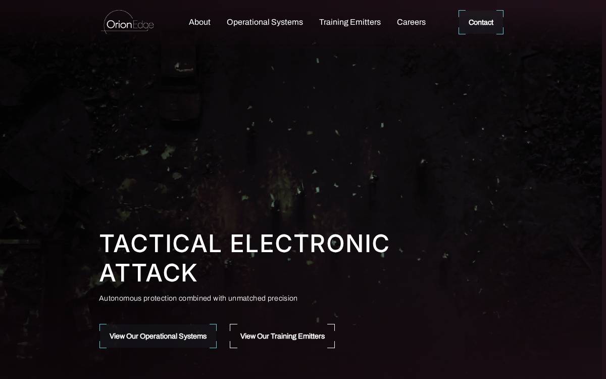 Orion Edge Group website preview