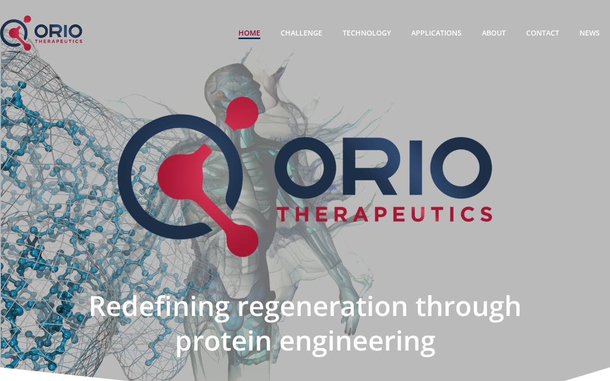 Oriotx website preview