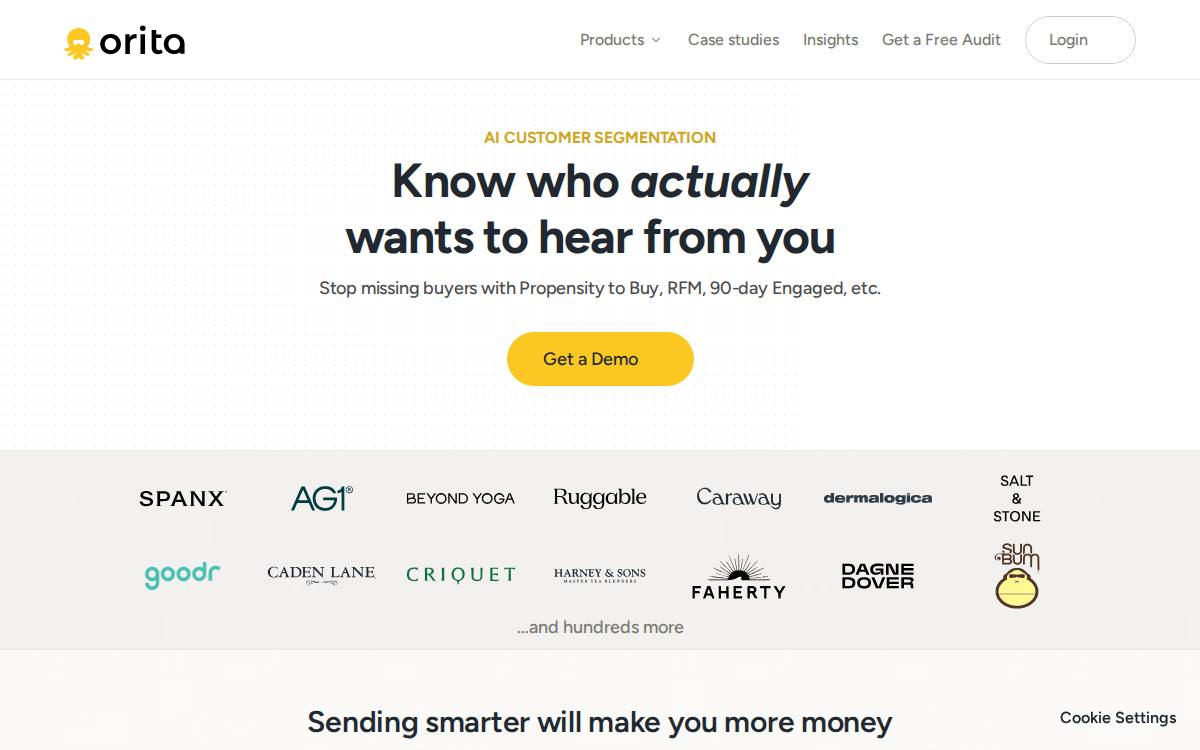 Orita website preview