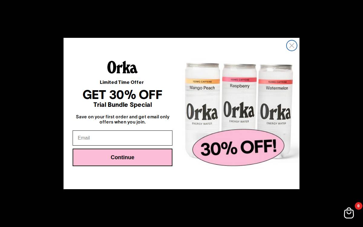 Orka website preview