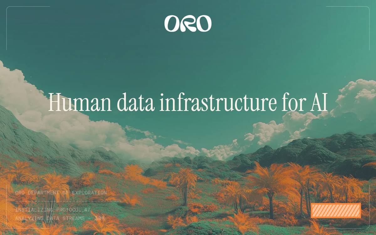 Oro website preview