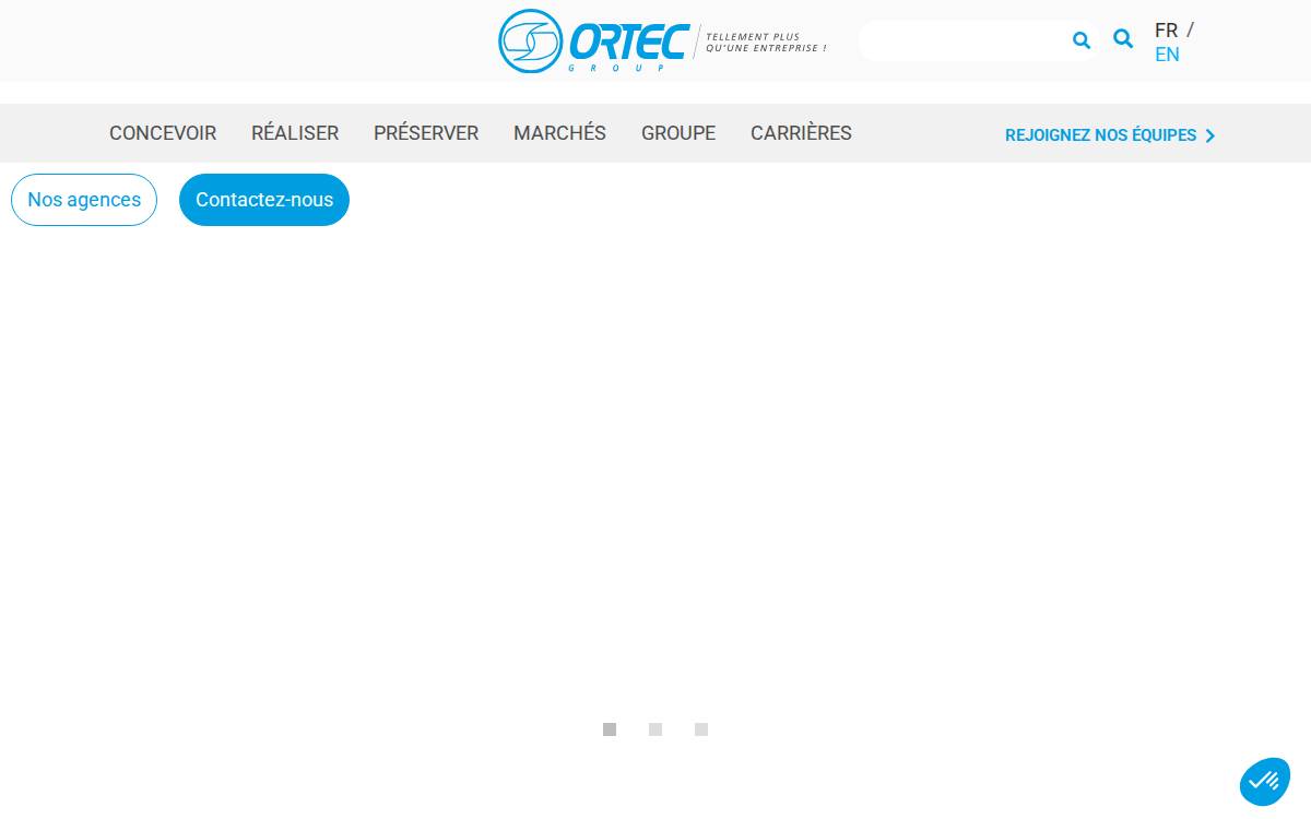 Ortec Group website preview