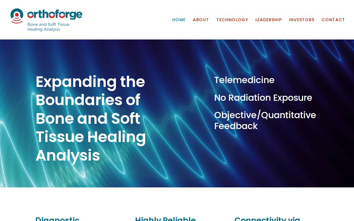 Orthoforge website preview