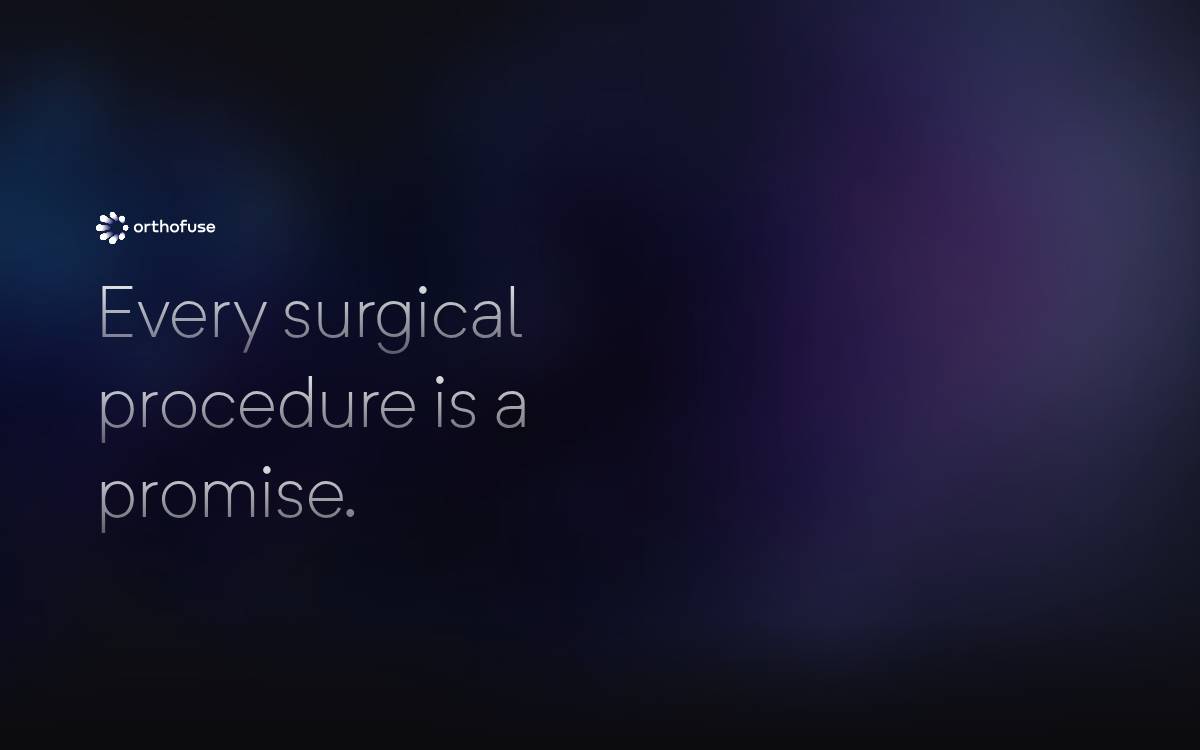 Orthofuse website preview