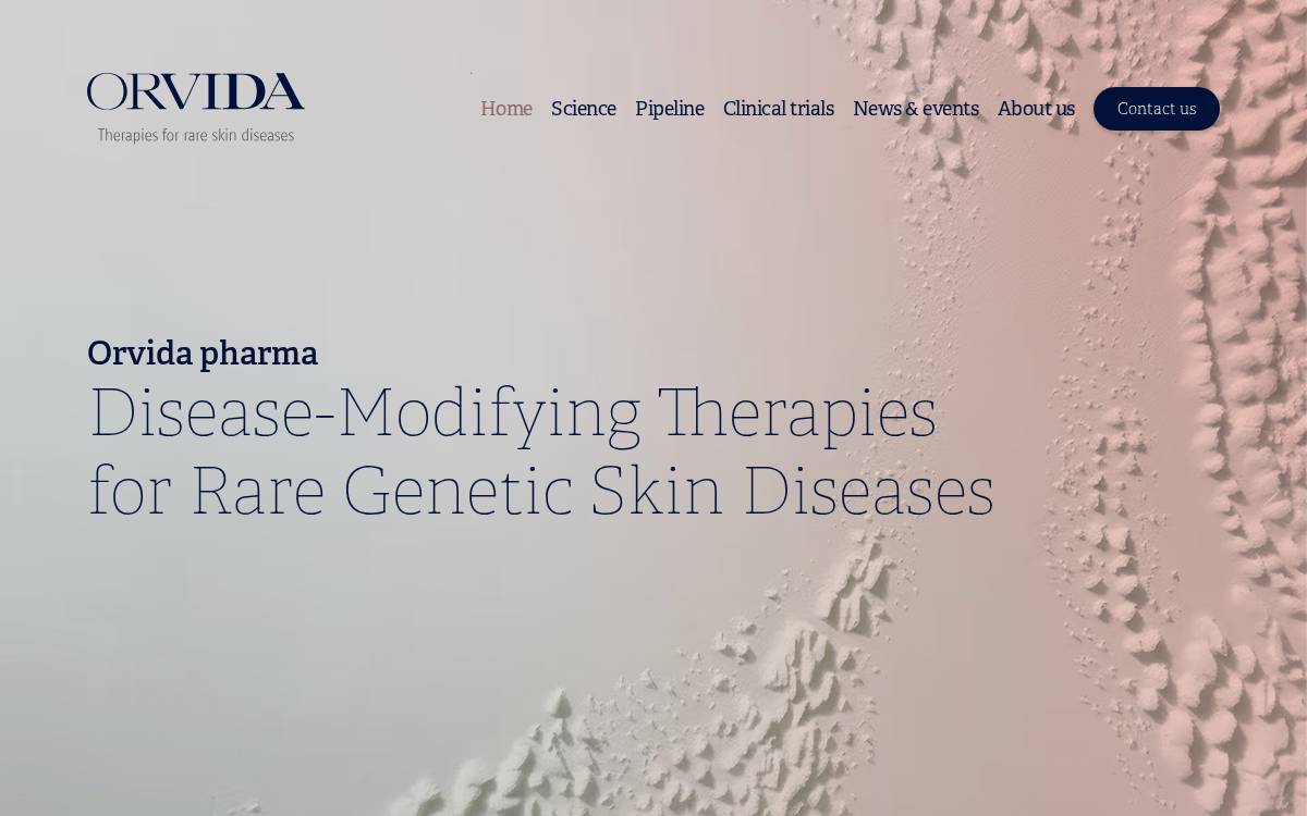 orvida website preview