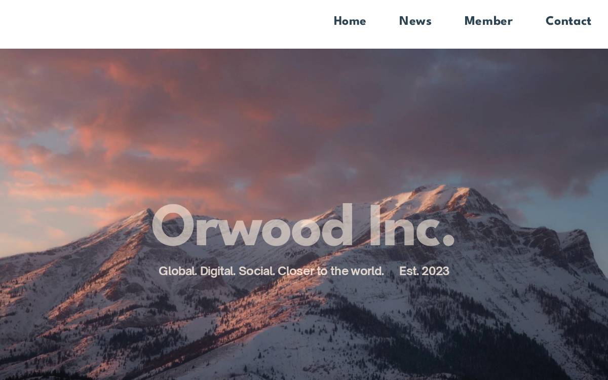 Orwoodjapan website preview
