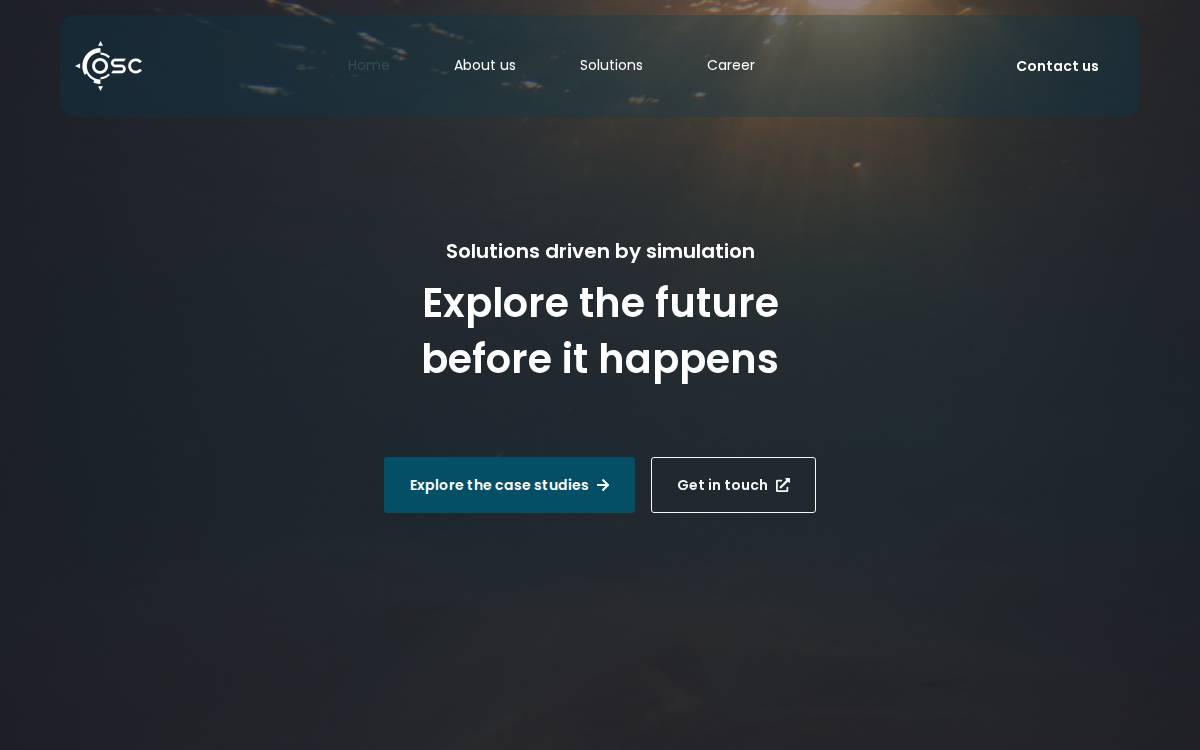 OSC website preview