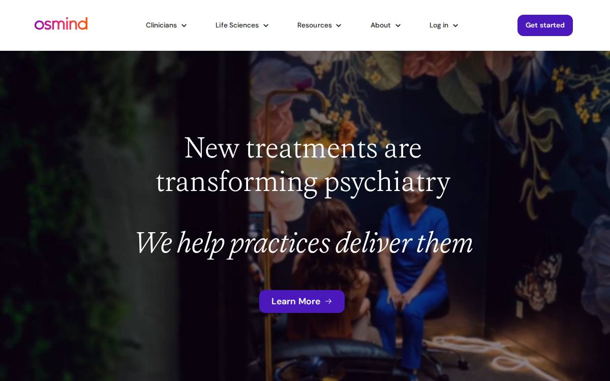 Osmind website preview