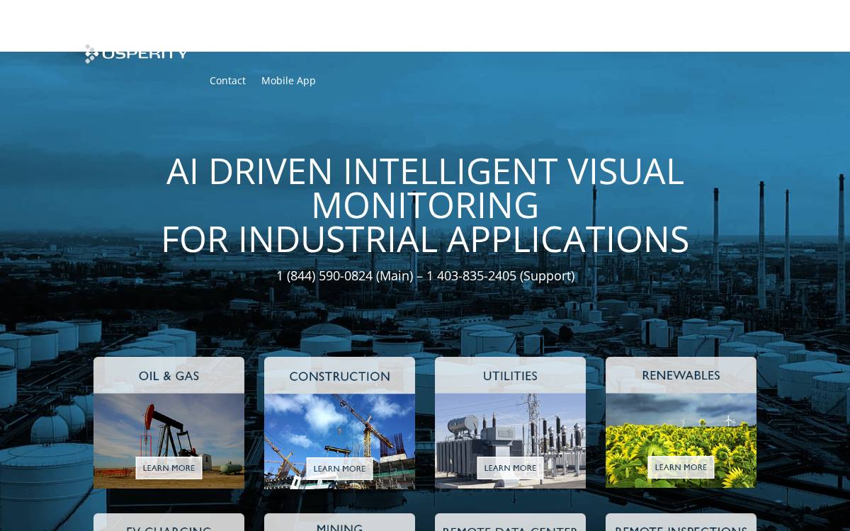Osperity website preview