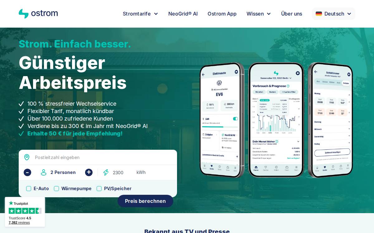 Ostrom website preview
